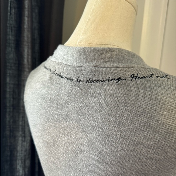 Parasuco Grey Cardigan Size XS - Picture 5 of 7